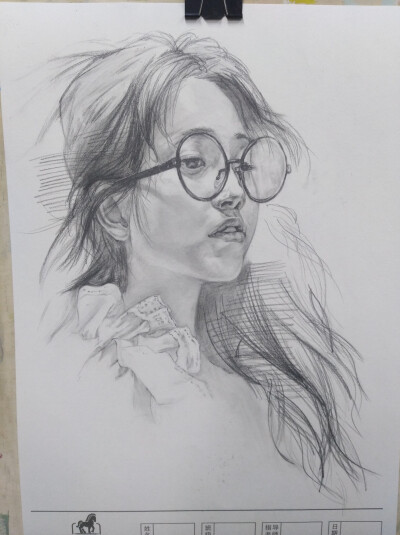 素描头像