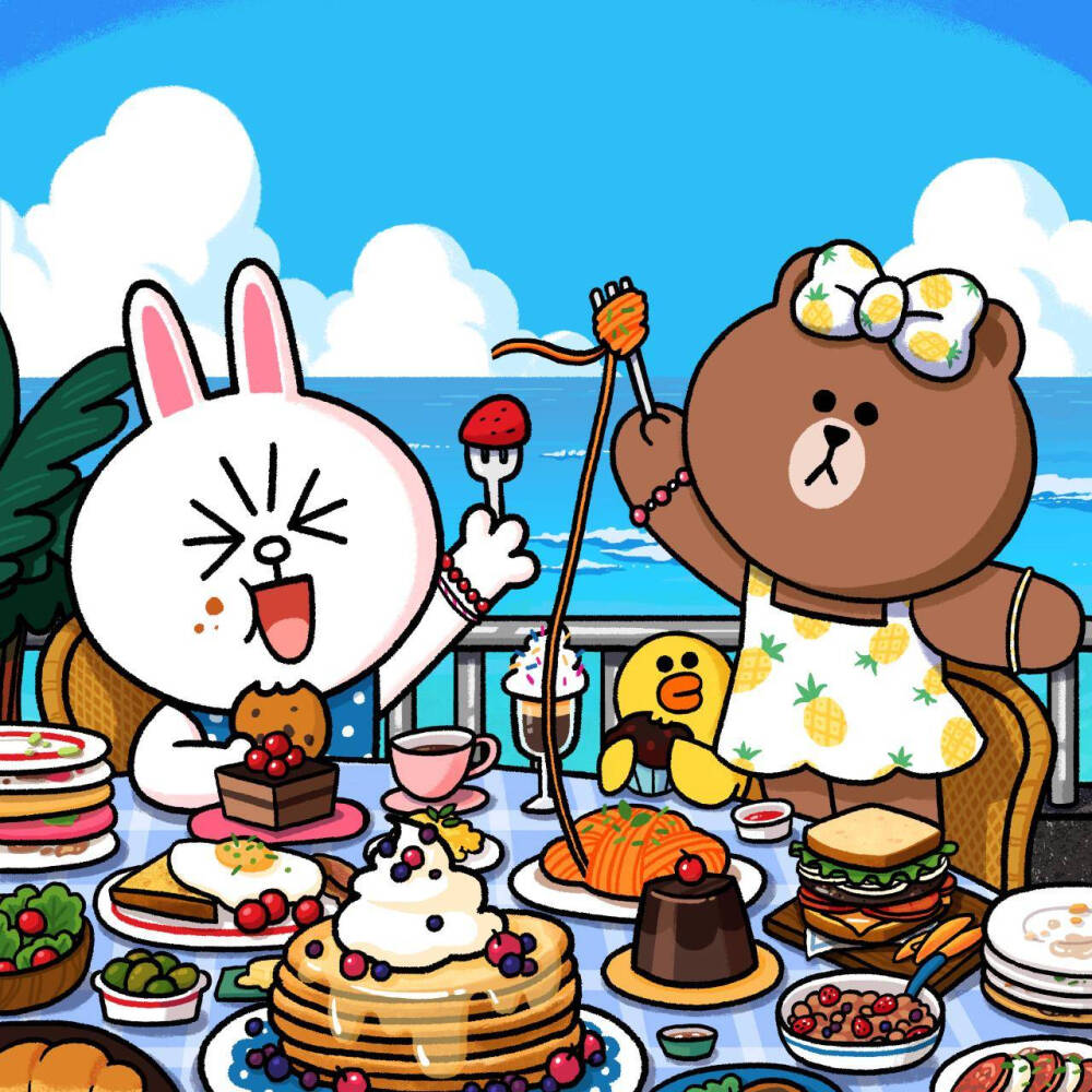 line friends 布朗熊Brown Choco 可妮兔Cony 莎莉鸡Sally 馒头人穆恩moon 詹姆斯James 杰西卡Jessica 蛙里奥Leonard 爱德华Edward 部长boss Pangyo
手帐素材 插画 手绘 彩绘 板绘 动漫 头像 情侣头像 壁纸 背景
ins：line friends