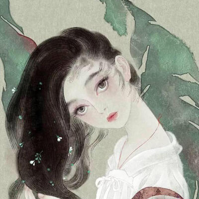 插画师尧立原创 词牌名美人
浣溪沙／人月圆／霜天晓角／采桑子／踏莎行／虞美人
古风美人头像系列