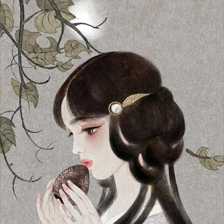 插画师尧立原创 词牌名美人
浣溪沙／人月圆／霜天晓角／采桑子／踏莎行／虞美人
古风美人头像系列