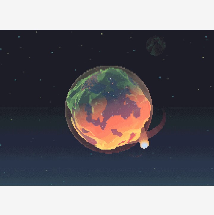 蒸汽波像素素材