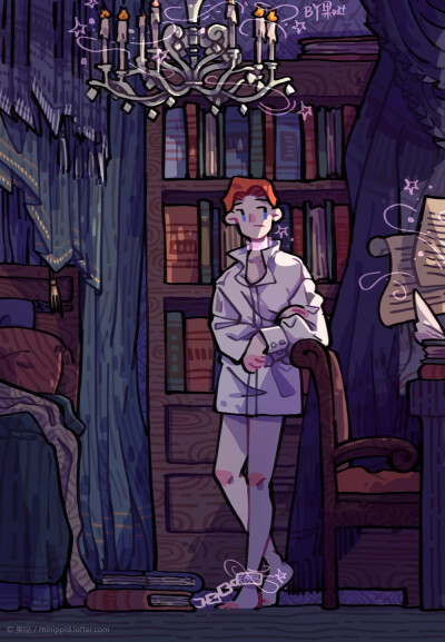 【ggad/神奇动物在哪里】咯咯阿邓真美妙(›´ω`‹ )
图源来自lofter，仅供欣赏不可用于自用商用