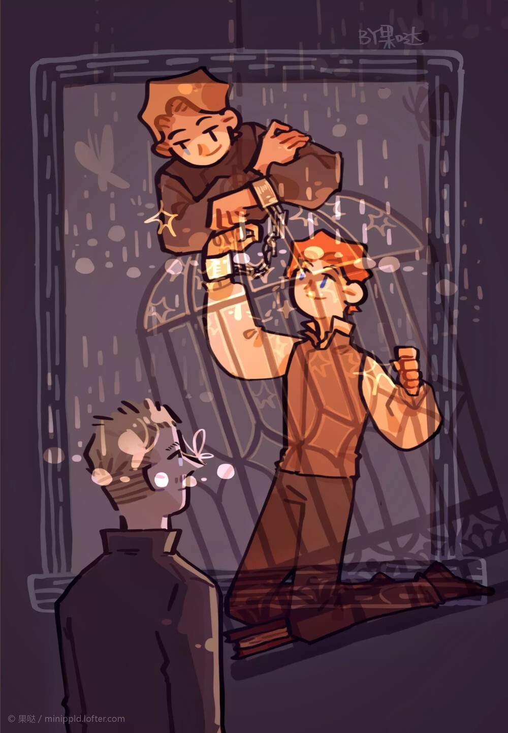 【ggad/神奇动物在哪里】咯咯阿邓真美妙(›´ω`‹ )
图源来自lofter，仅供欣赏不可用于自用商用