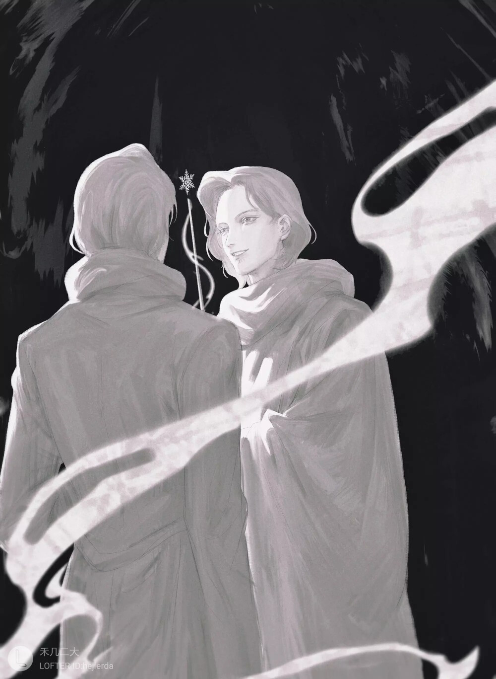 【ggad/神奇动物在哪里】咯咯阿邓真美妙(›´ω`‹ )
图源来自lofter，仅供欣赏不可用于自用商用