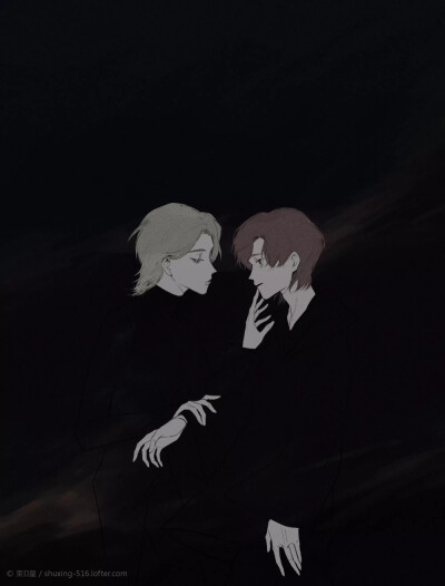 【ggad/神奇动物在哪里】咯咯阿邓真美妙(›´ω`‹ )
图源来自lofter，仅供欣赏不可用于自用商用