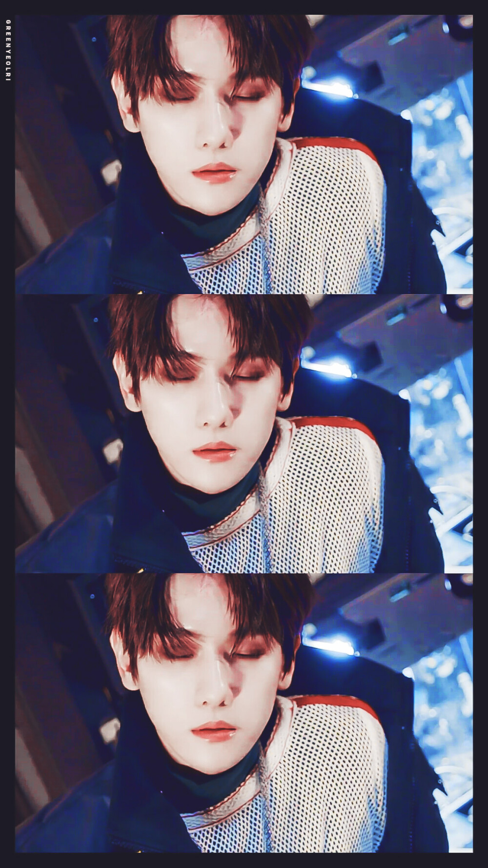 exo茶蛋边伯贤壁纸loveshot