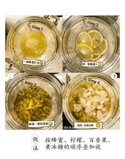 百香果柠檬茶做起来⛄