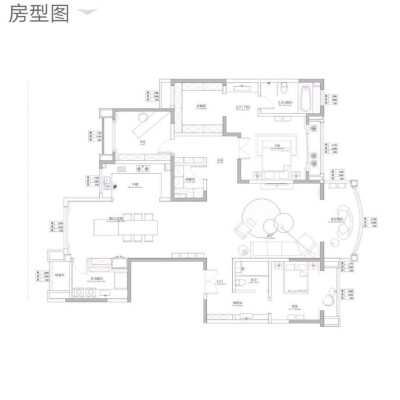 ￼西安生活 ￼西安装修 135平米设计落地实景￼室内设计 #小包君爱设计# 