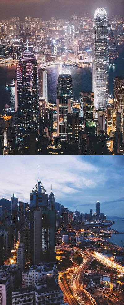 香港的街头，是港剧里熟悉的场景。