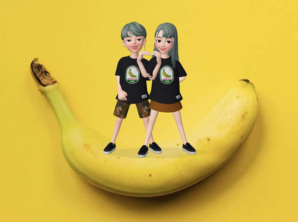 香蕉 zepeto