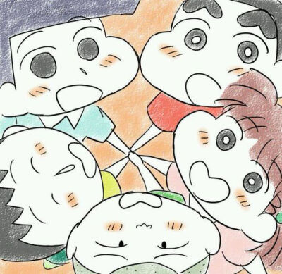 蜡笔小新 春日部防卫队 同人图