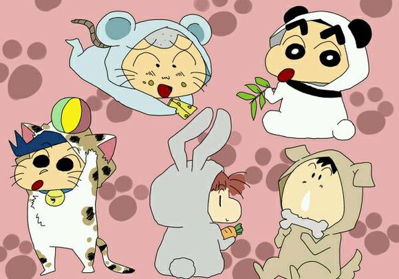 蜡笔小新 春日部防卫队 同人图