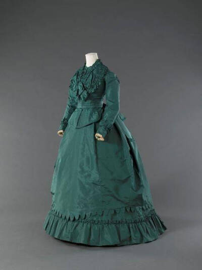 服装｜1869 Worth & Bobergh Couturier Teal Gown