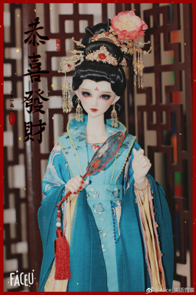 古风美人 SD娃娃 BJD 玩具 人偶 壁纸 萌物