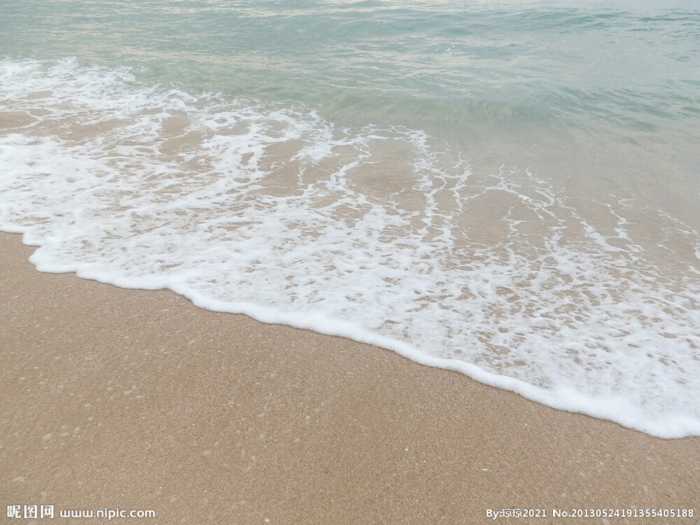 沙滩海浪