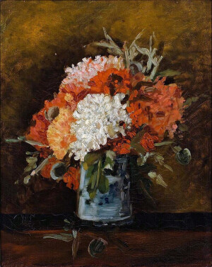 Vincent van Gogh 
Vase with Carnations
1886
