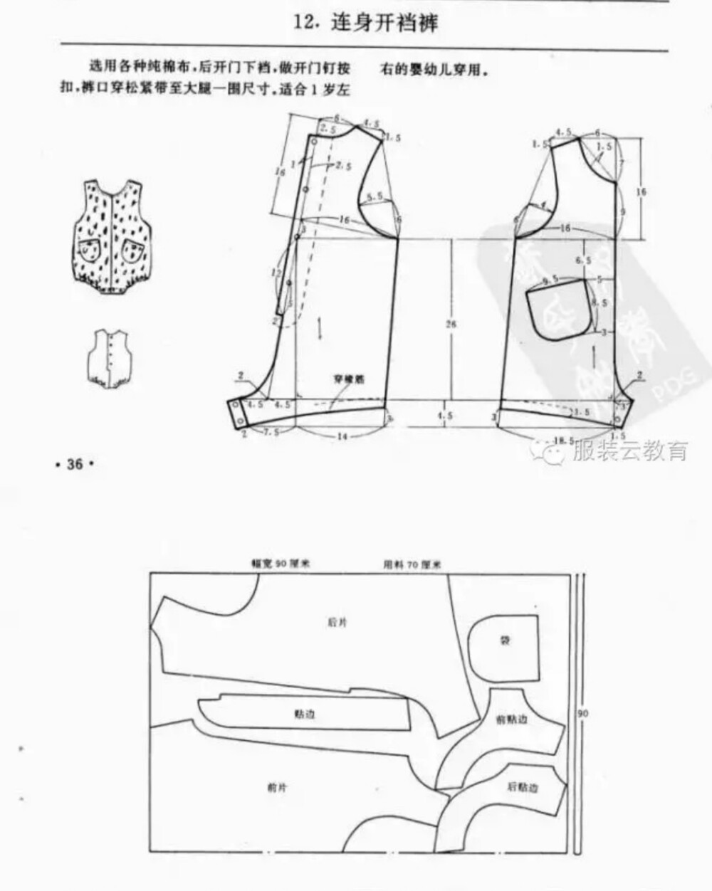 0-3岁婴幼儿各种服装裁剪图合集
小裁缝学堂
