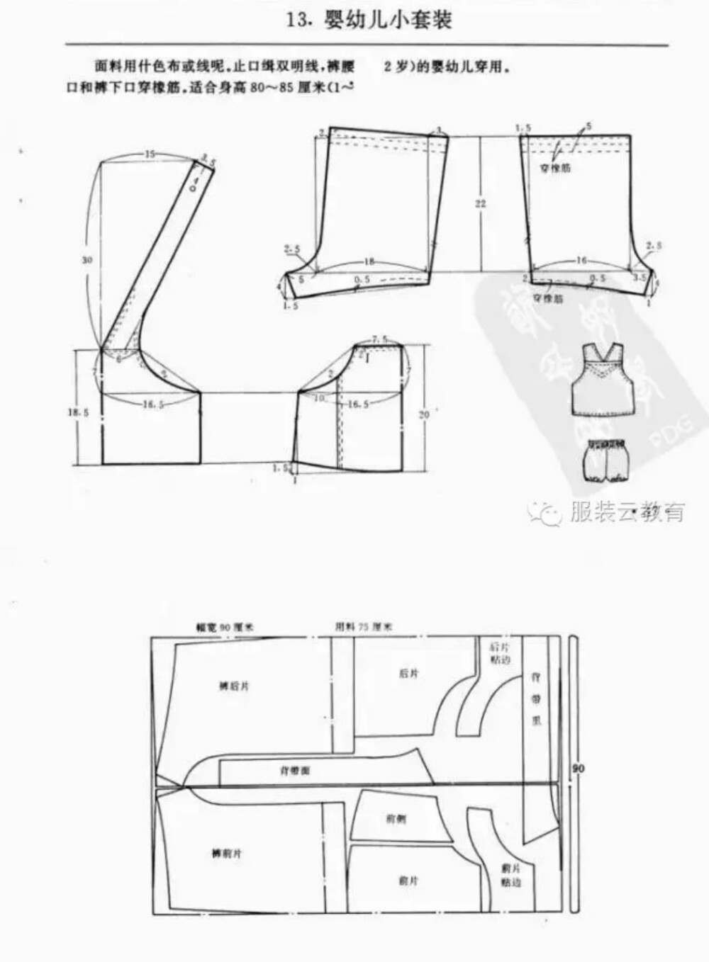 0-3岁婴幼儿各种服装裁剪图合集
小裁缝学堂
