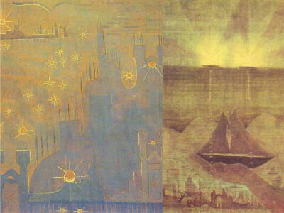 立陶宛象征主义及新艺术画家/作曲家Mikalojus Konstantinas Čiurlionis(1875-1911)