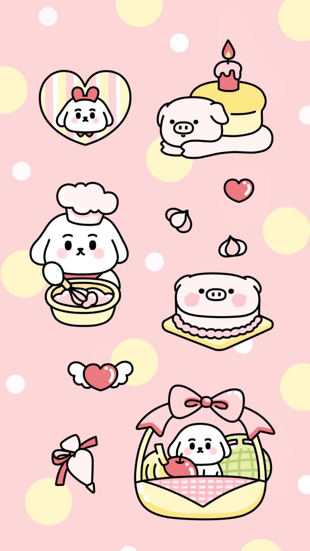 ꒒ ০ ⌵ ୧ ♡手機壁紙