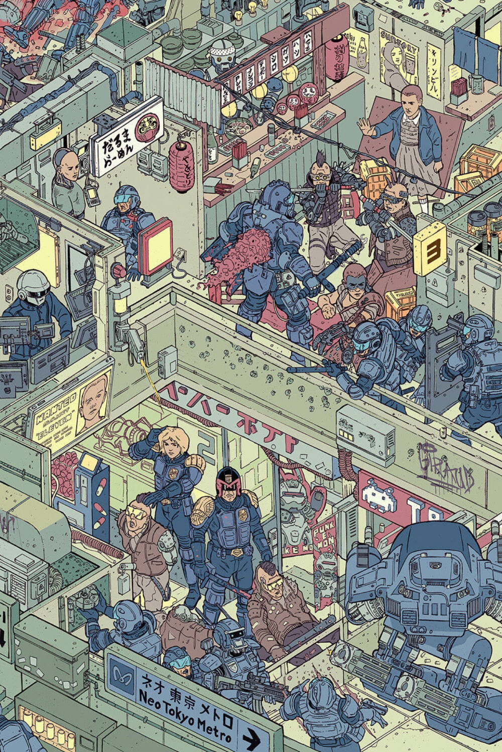 西班牙插画艺术家 Josan Gonzalez ​​​