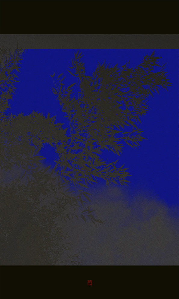 这个蓝色我真的好喜欢啊，蝶澜根本没有玩够……从没画完的草稿垃圾堆里刨刨捡捡又涂起来………… ​​​​