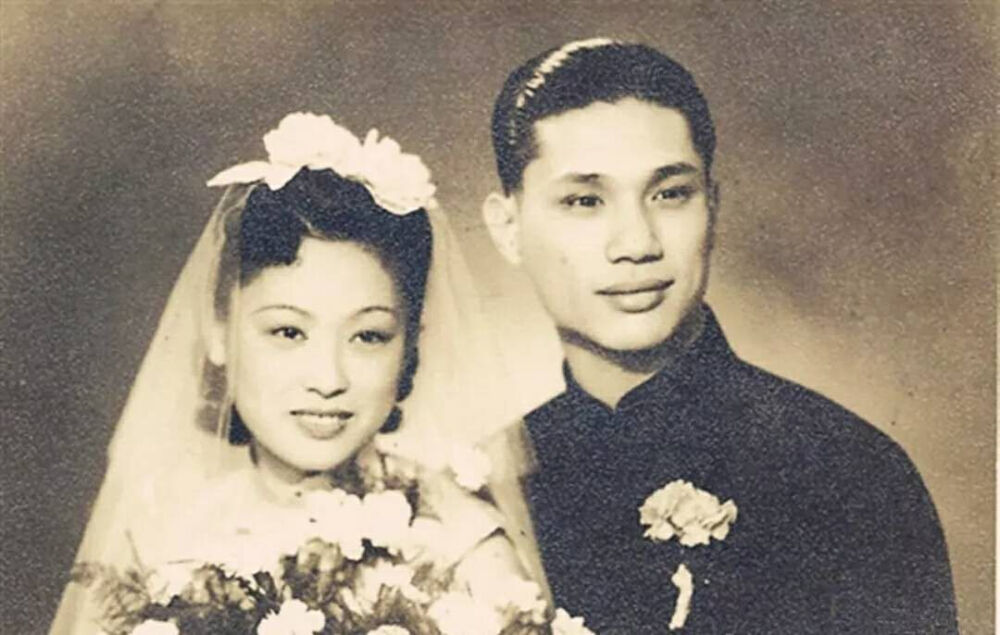 1940年
邱宝琴 蒋月泉婚照