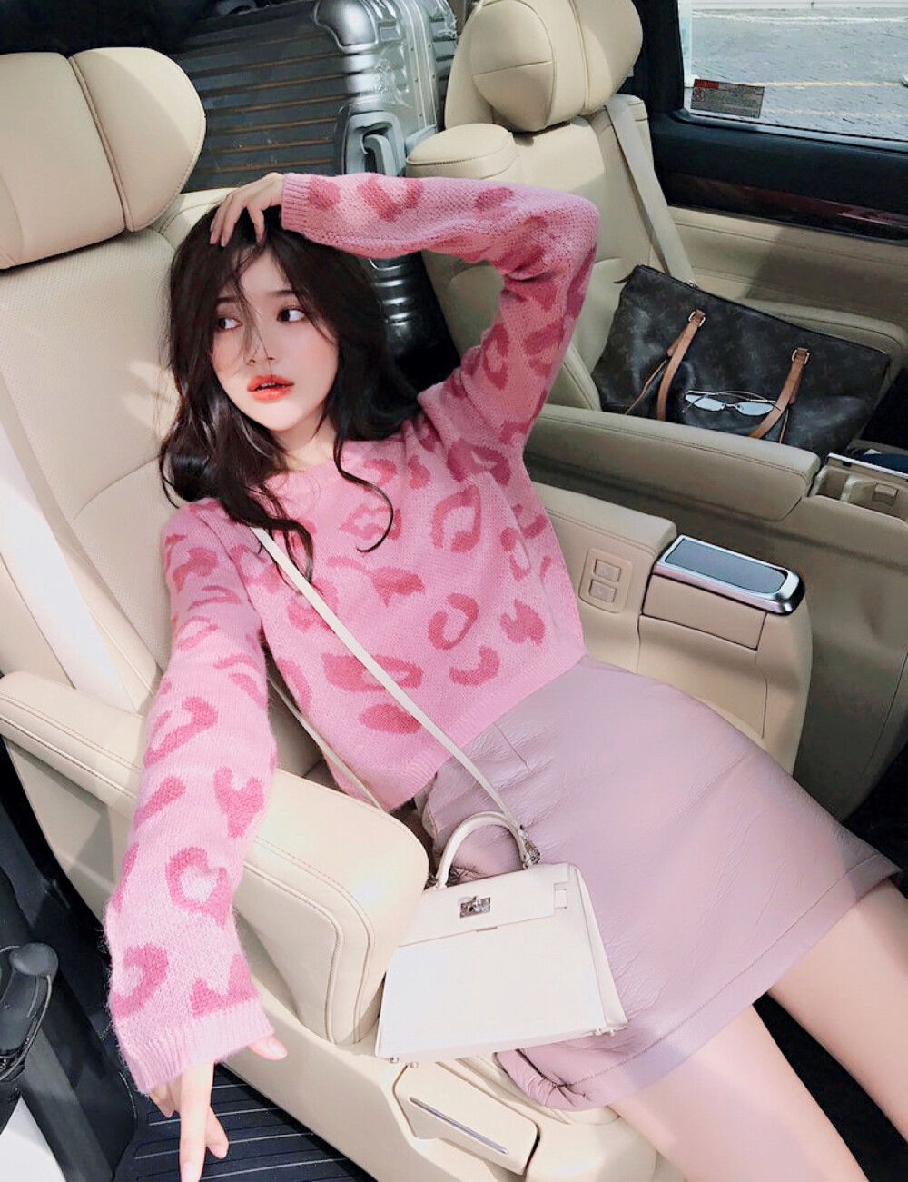 粉黛❤ 自截。林珊珊