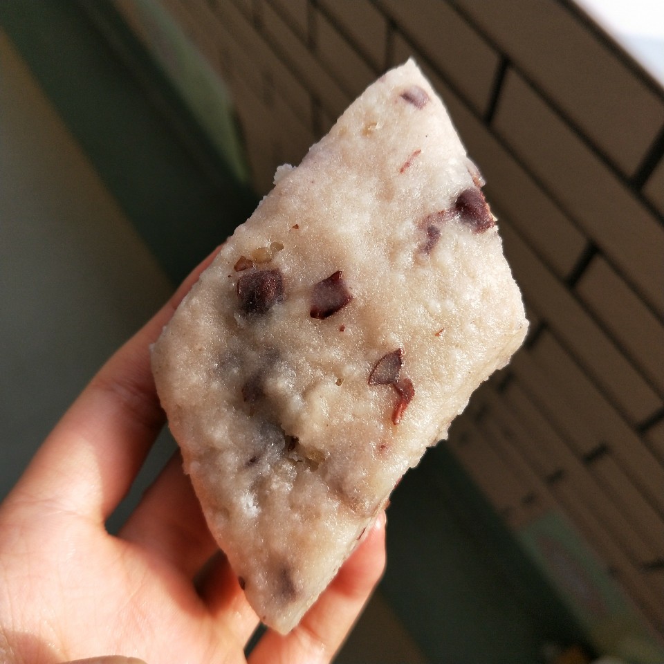 新升幼儿园自制红豆糕