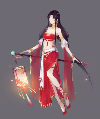 #画师笔下的少女#By君与