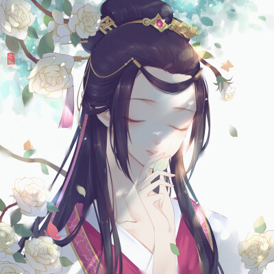 #画师笔下的少女#By君与