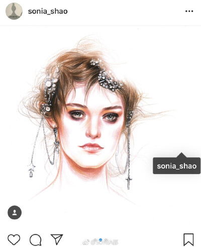 @Sonia邵/邵邵时装插画