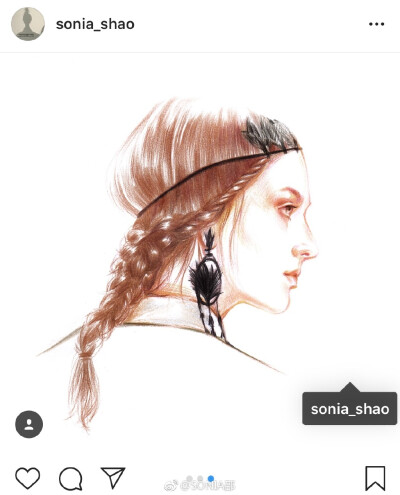 @Sonia邵/邵邵时装插画