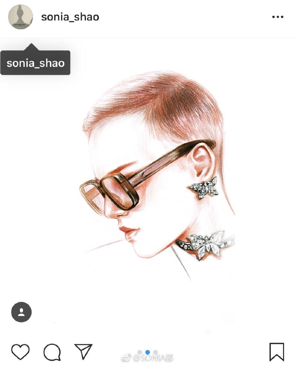 @Sonia邵/邵邵时装插画