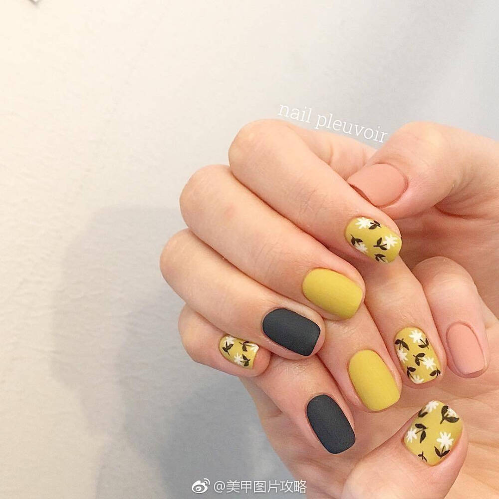 春天小清新美甲