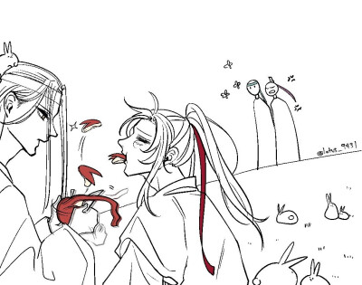 魔道祖师 蓝曦臣&江澄