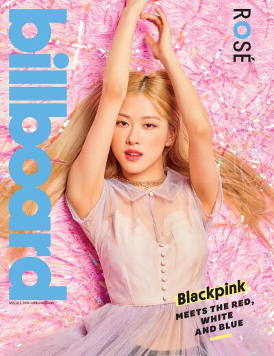 blackpink为《Billboard》杂志拍摄写真