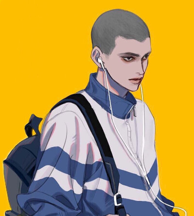 男头 群头
微博@栗原澈
