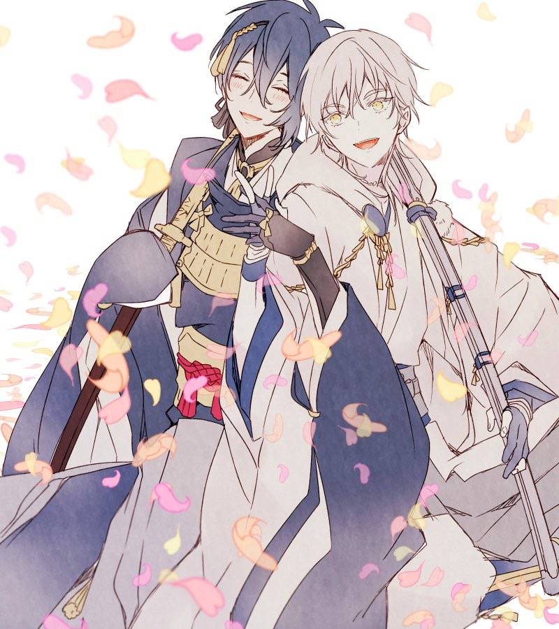 刀剑乱舞/三日月宗近×鹤丸国永