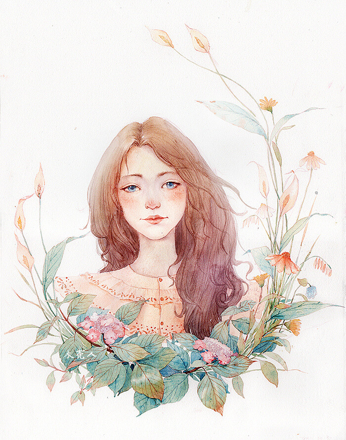 为你编织的花环
by 木壳人