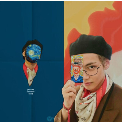 爱豆杂图艺术背景头像壁纸
