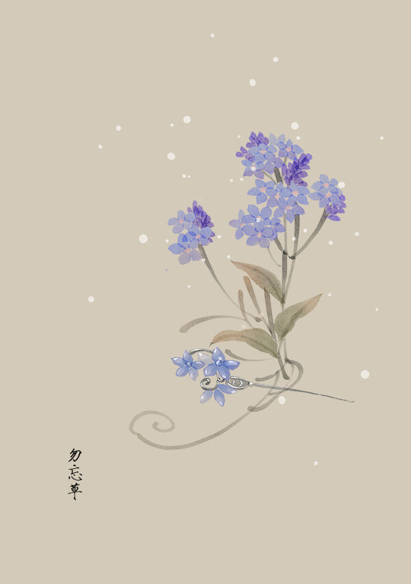 〔手绘花卉〕绘师：artistic青尘