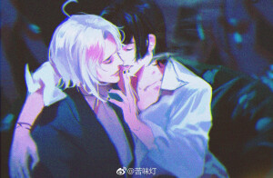 阴阳师 源赖光 鬼切  光切  wb@苦味灯