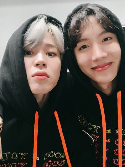 Jimin 朴智旻&J-hope 郑号锡 BTS 防弹少年团 20190218 “因为立马就睡着了所以这么迟才上传 哥
真心祝你生日快乐
#HOBI生日粗卡
#JIMIN”