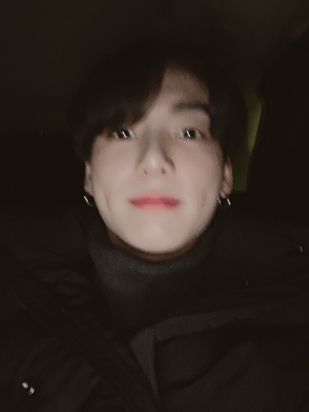 JungKook 田柾国 BTS 防弹少年团 20190218 “这就只是今天的自拍”