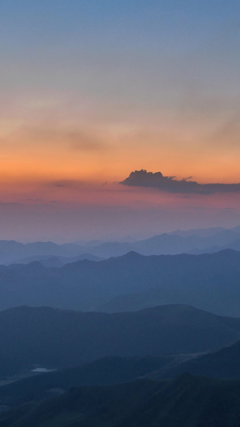 风景 纯 星空