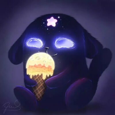 宇宙在我的眼里有太多的神秘，
它浩瀚空间，宛如无边大海，
一直是我们美和信仰的寄托。
而我，做了一个梦，
梦见我乘坐太空飞船，
漫步在宇宙空间。
在空间，
我发现了可爱发光的太空怪物。
生活在神秘太空的他们，…