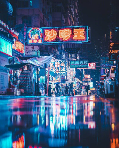 香港夜景