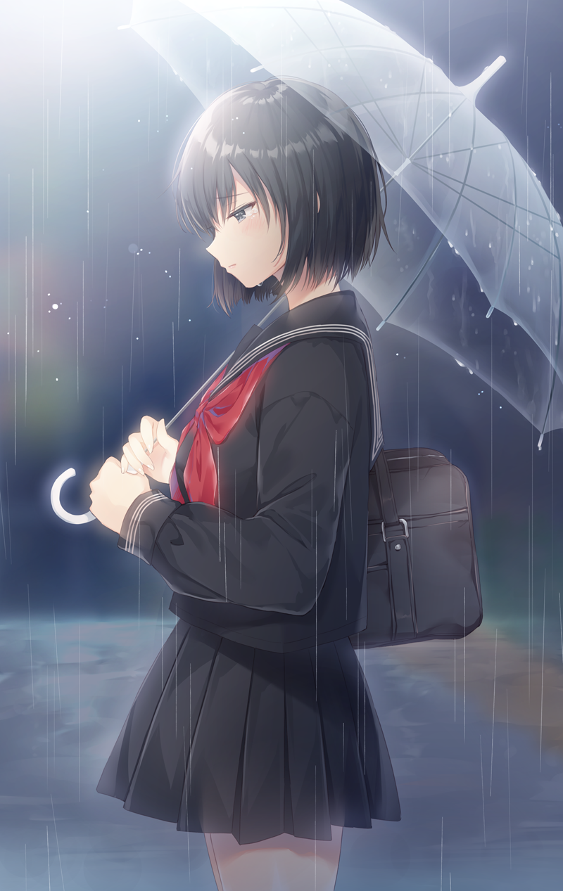 雨 绘师：しゅは（p id=5873802） 本作品id=73442764