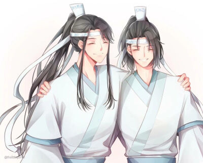 蓝思追 蓝景仪
#魔道祖师